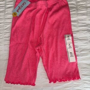 Girl’s Cat & Jack Pink Ribbed Shorts